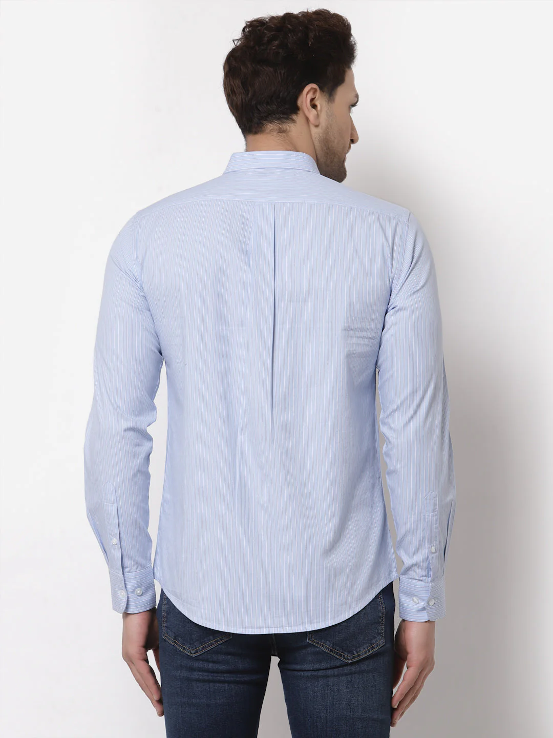 Regular Fit Striped Shirt for Men - Image 3