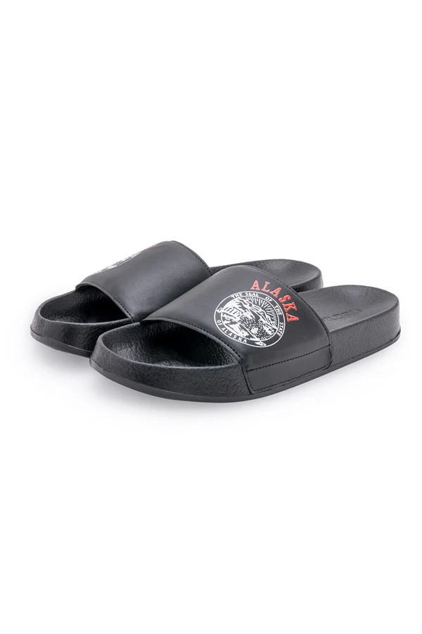 Men Black Sliders - Image 5