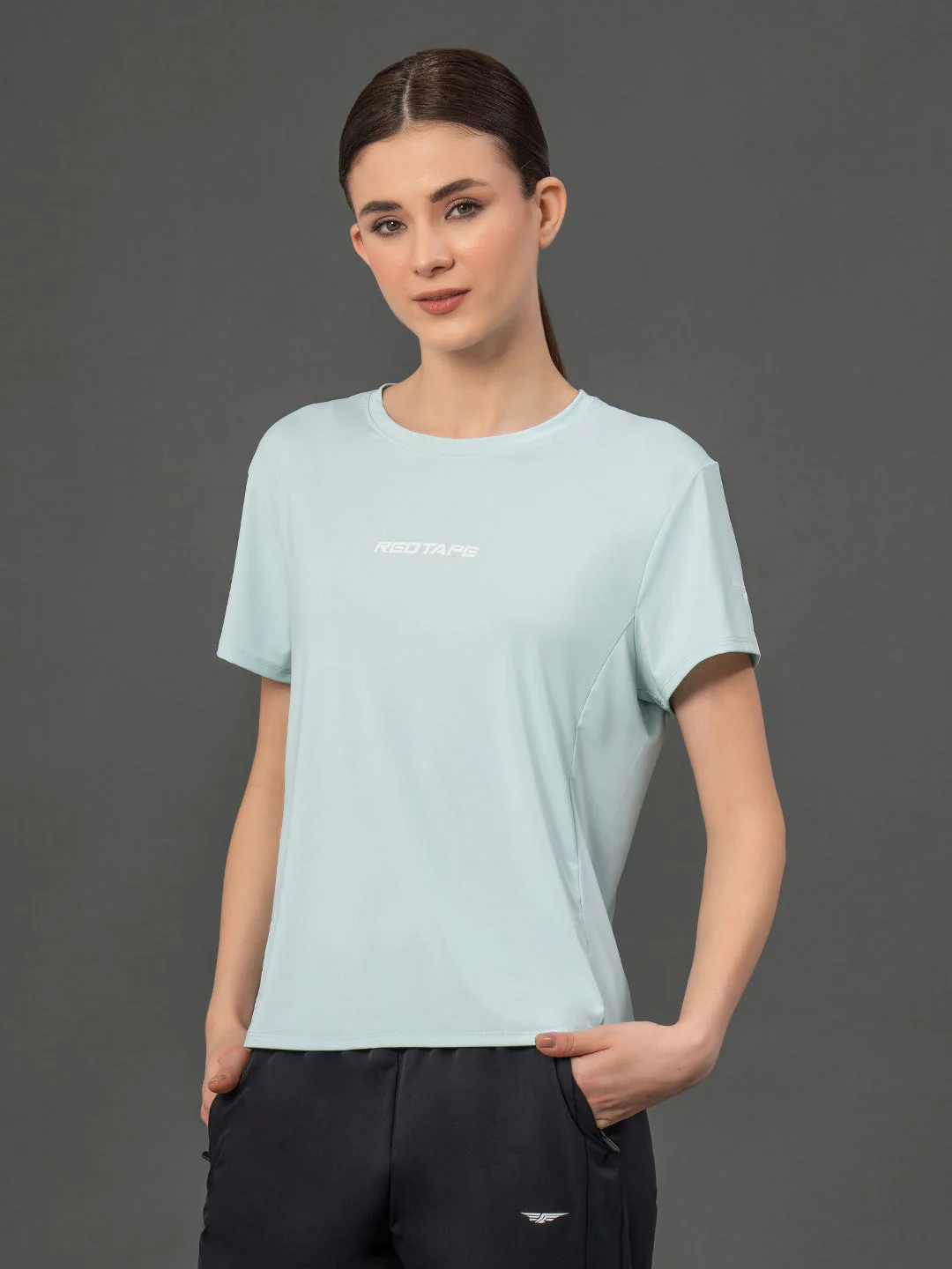 Round Neck Activewear T-Shirt - Image 2