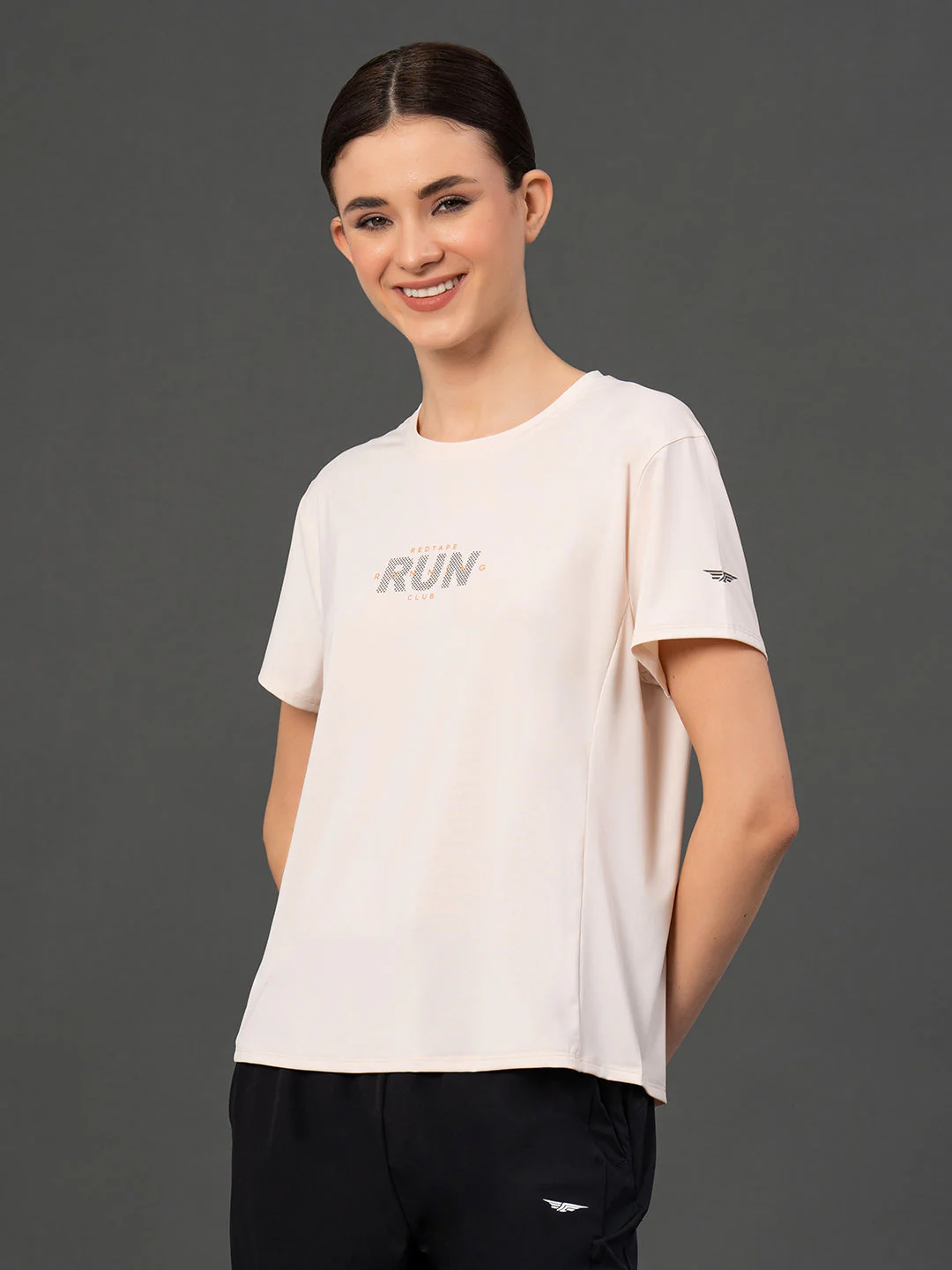 Round Neck Activewear T-Shirt - Image 2
