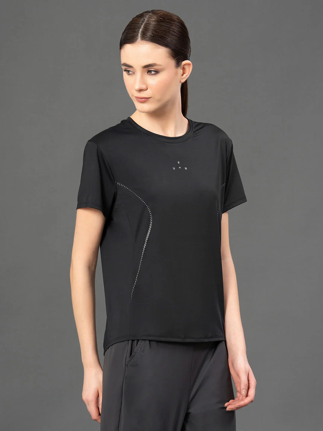 Round Neck Activewear T-Shirt - Image 2