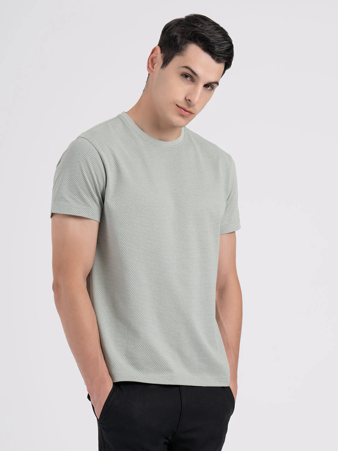 Round Neck T-shirt for Men - Image 4
