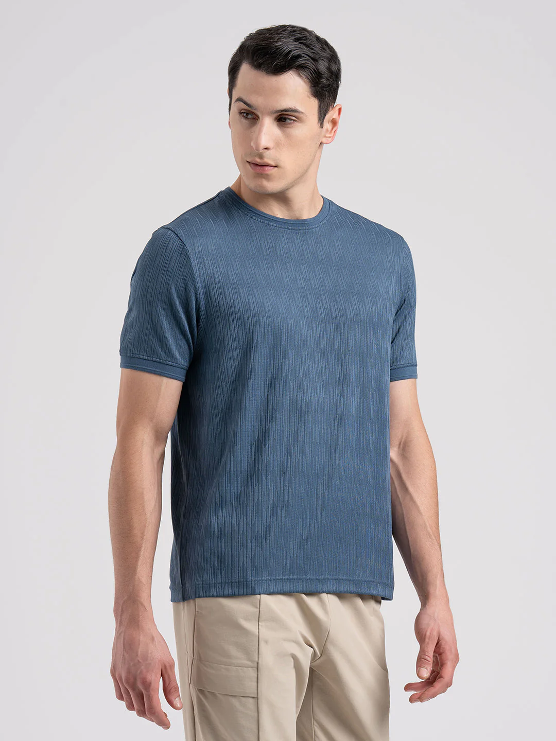 Round Neck T-Shirt for Men - Image 4