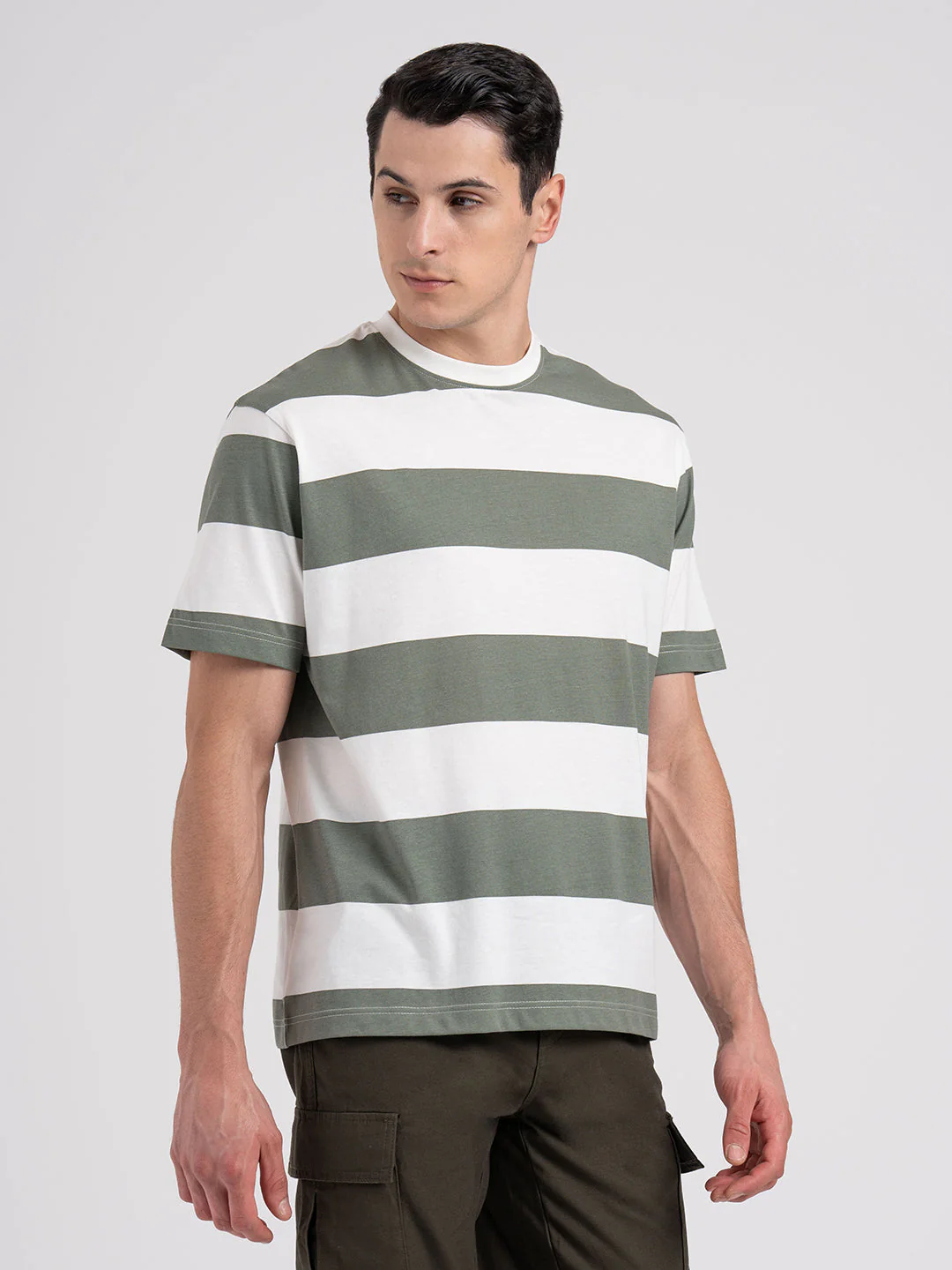 Round Neck T-Shirt for Men - Image 4