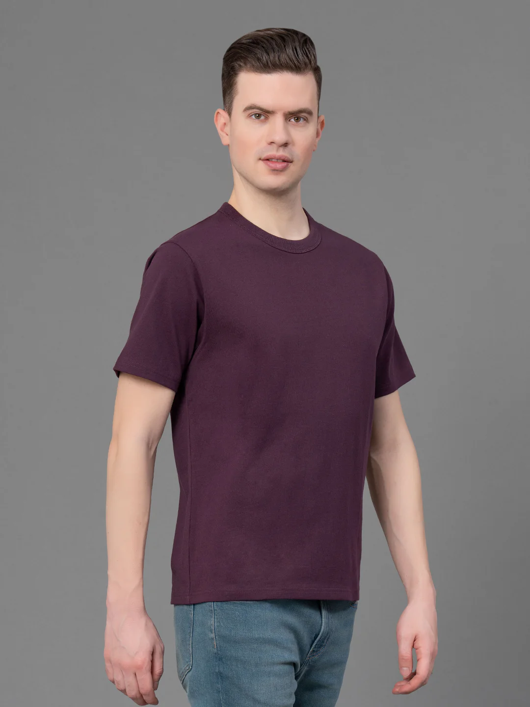 Round Neck T-Shirt for Men - Image 2