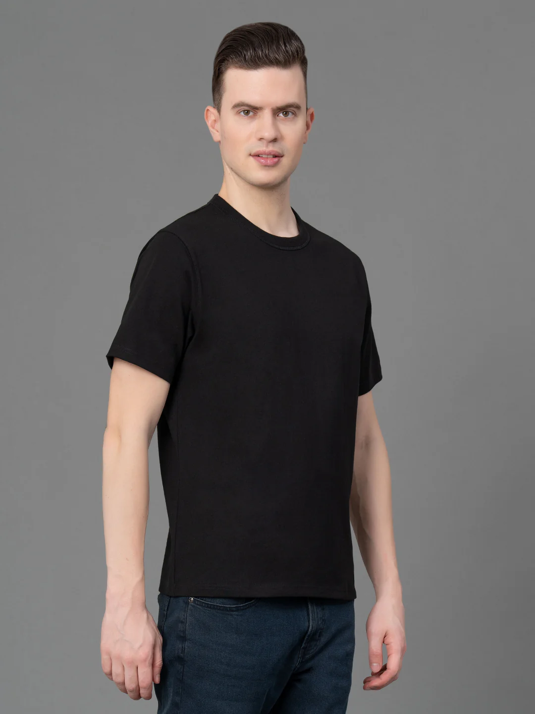 Round Neck T-Shirt for Men - Image 2