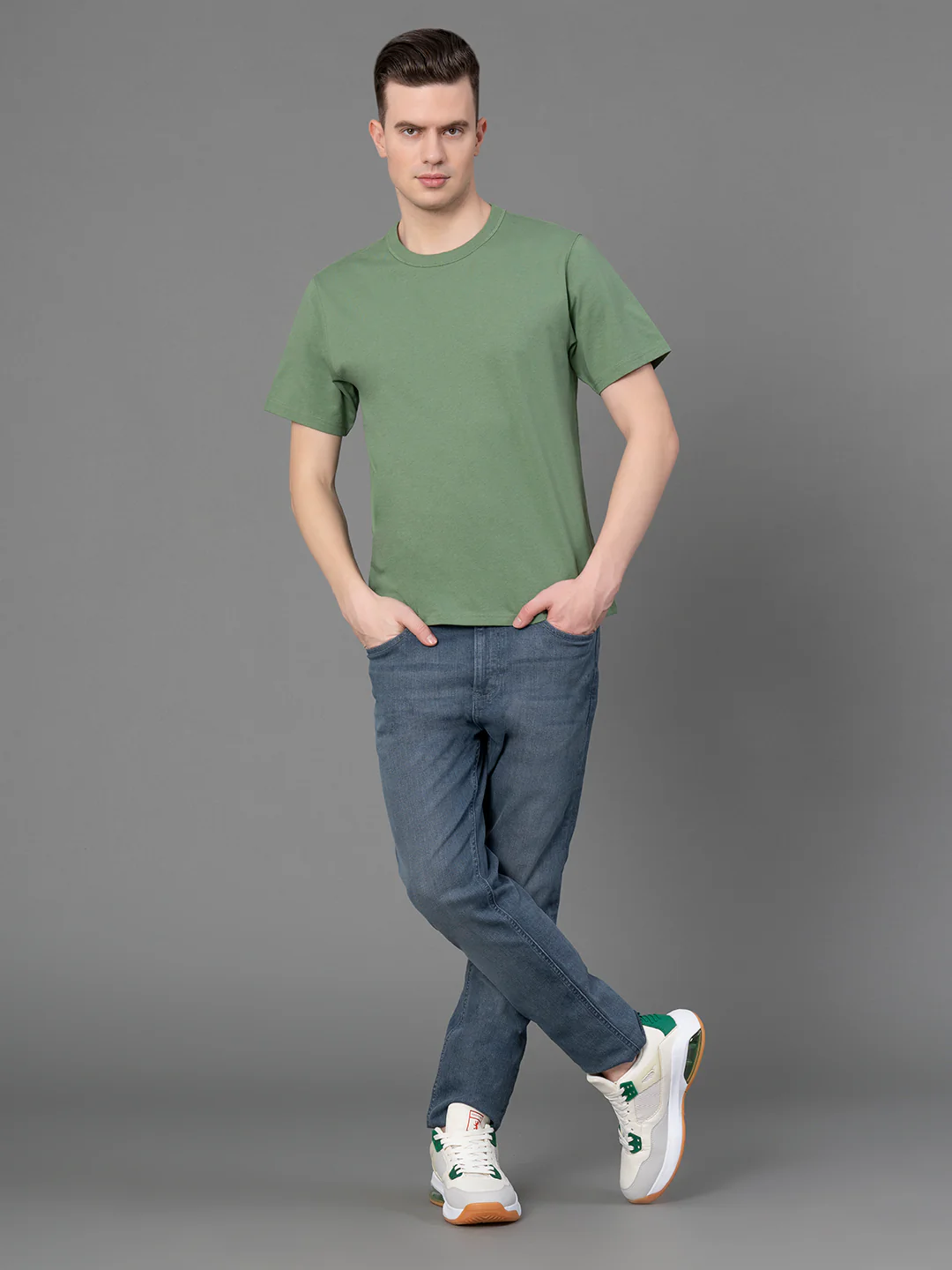 Round Neck T-Shirt for Men - Image 5