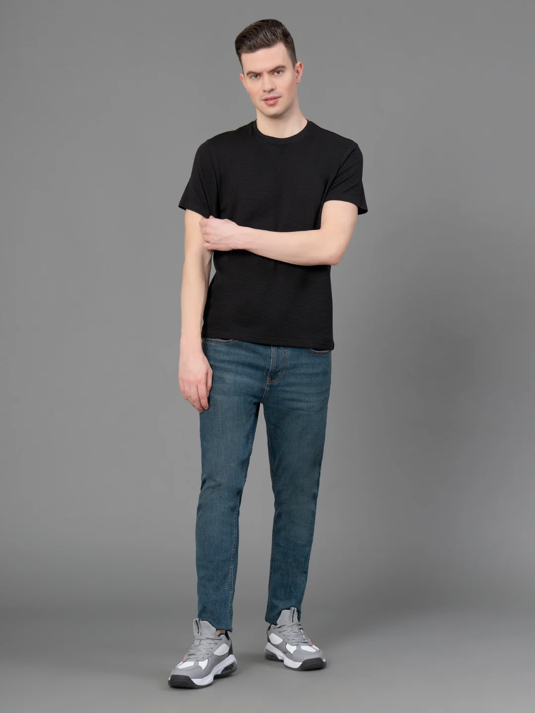 Round Neck T-Shirt for Men - Image 5