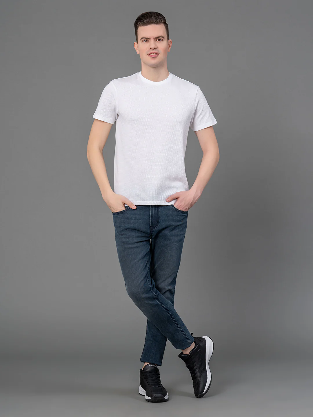 Round Neck T-Shirt for Men - Image 5