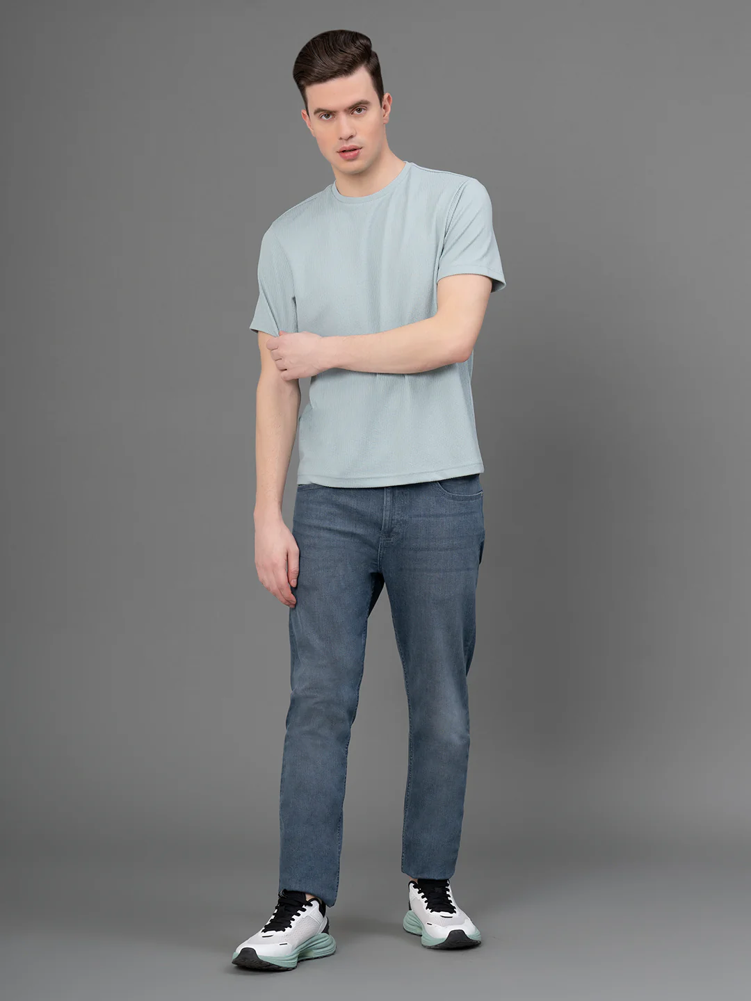 Round Neck T-Shirt for Men - Image 5