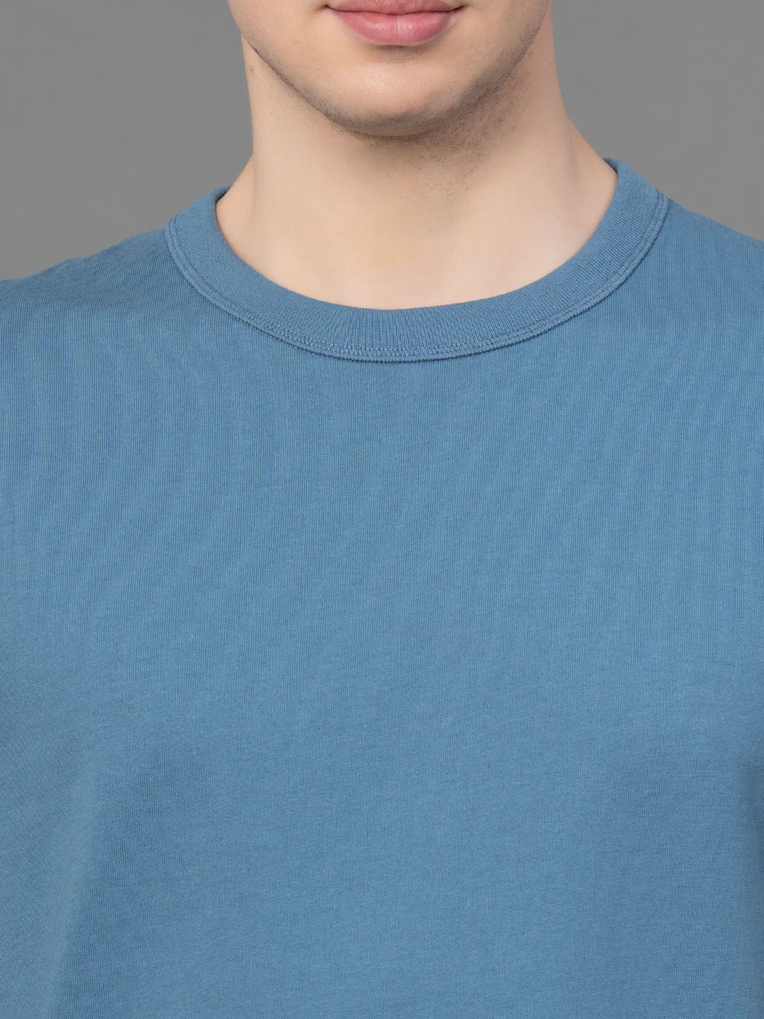 Round Neck T-Shirt for Men - Image 4