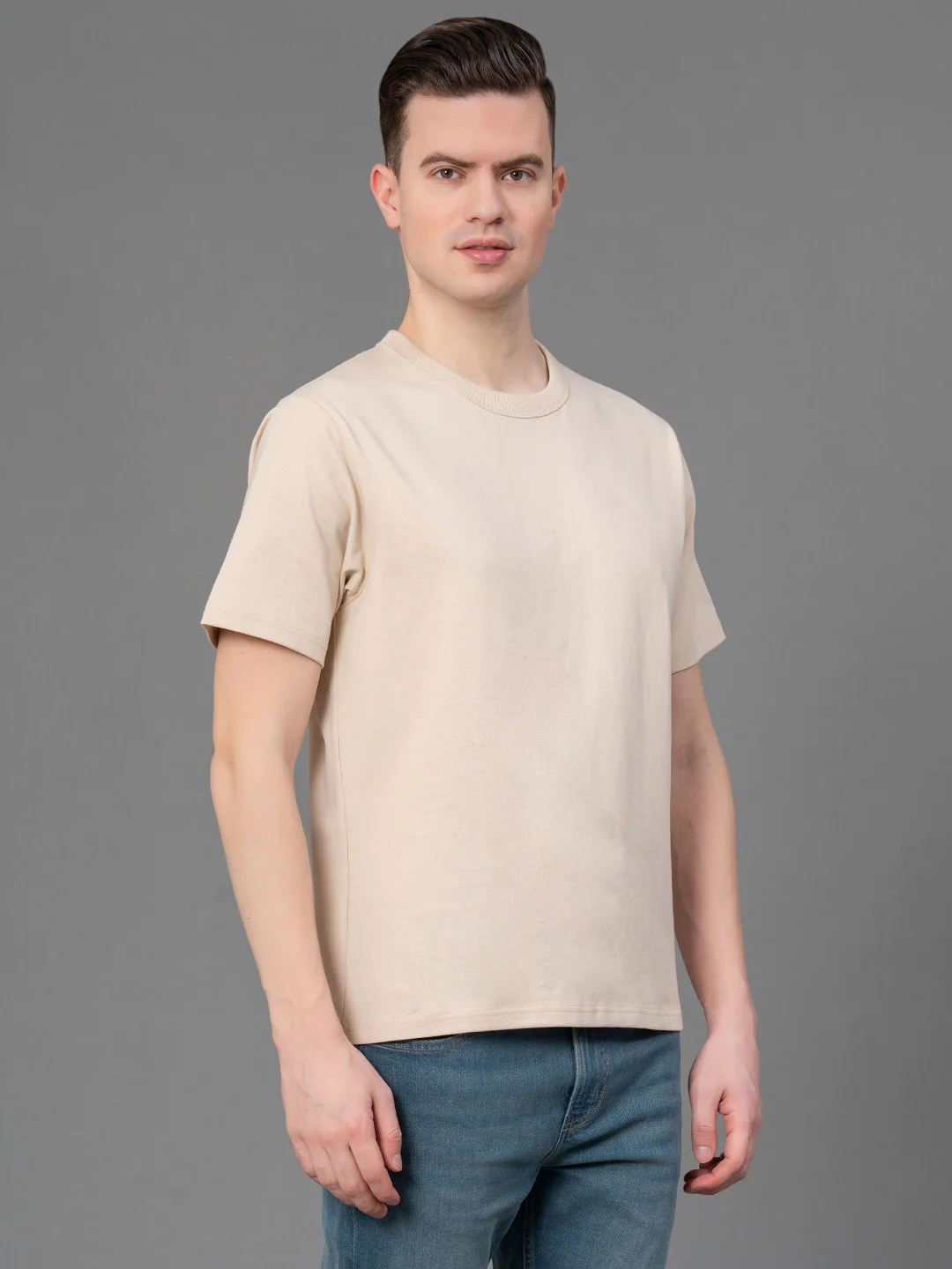Round Neck T-Shirt for Men - Image 2