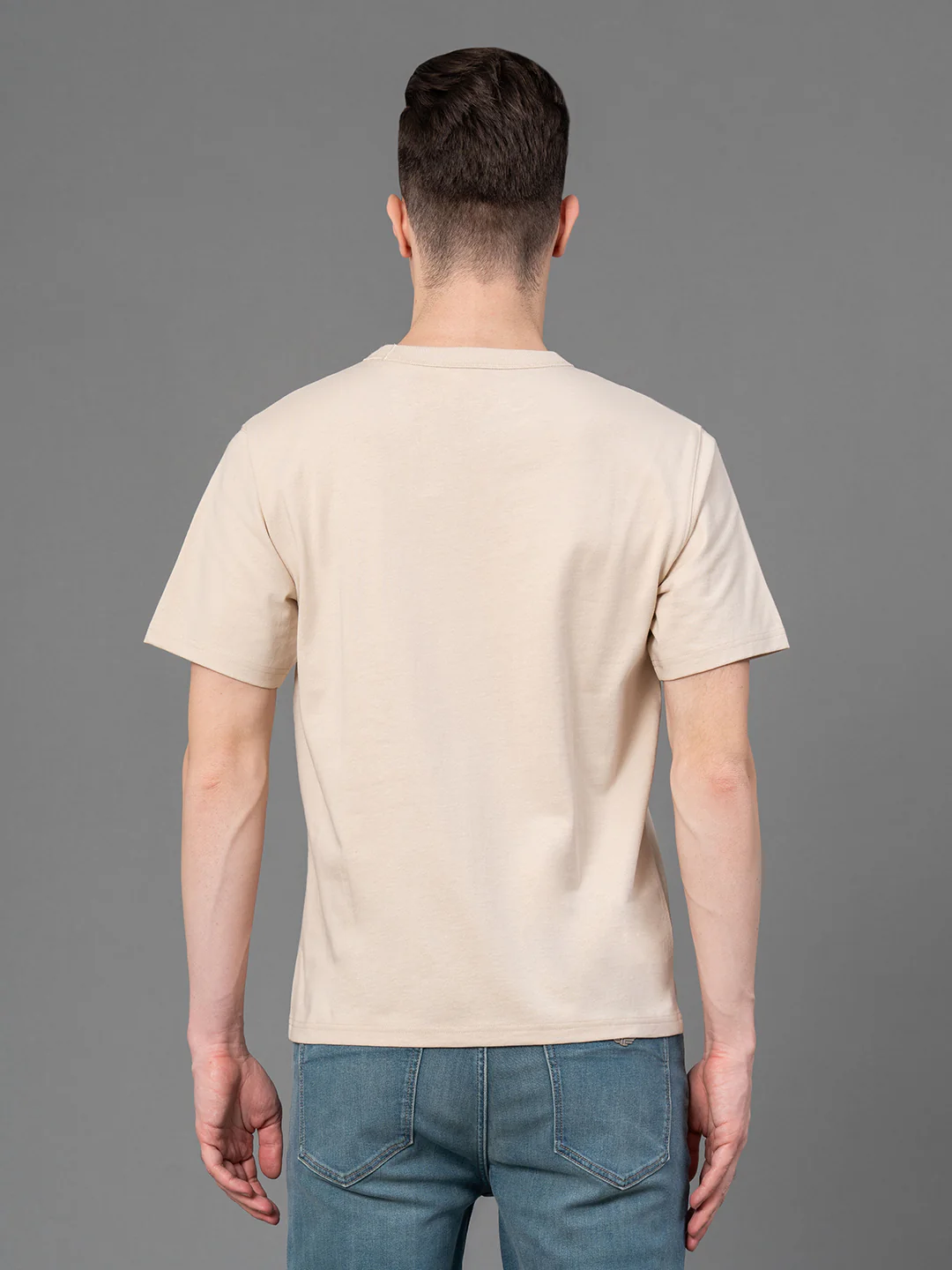 Round Neck T-Shirt for Men - Image 3