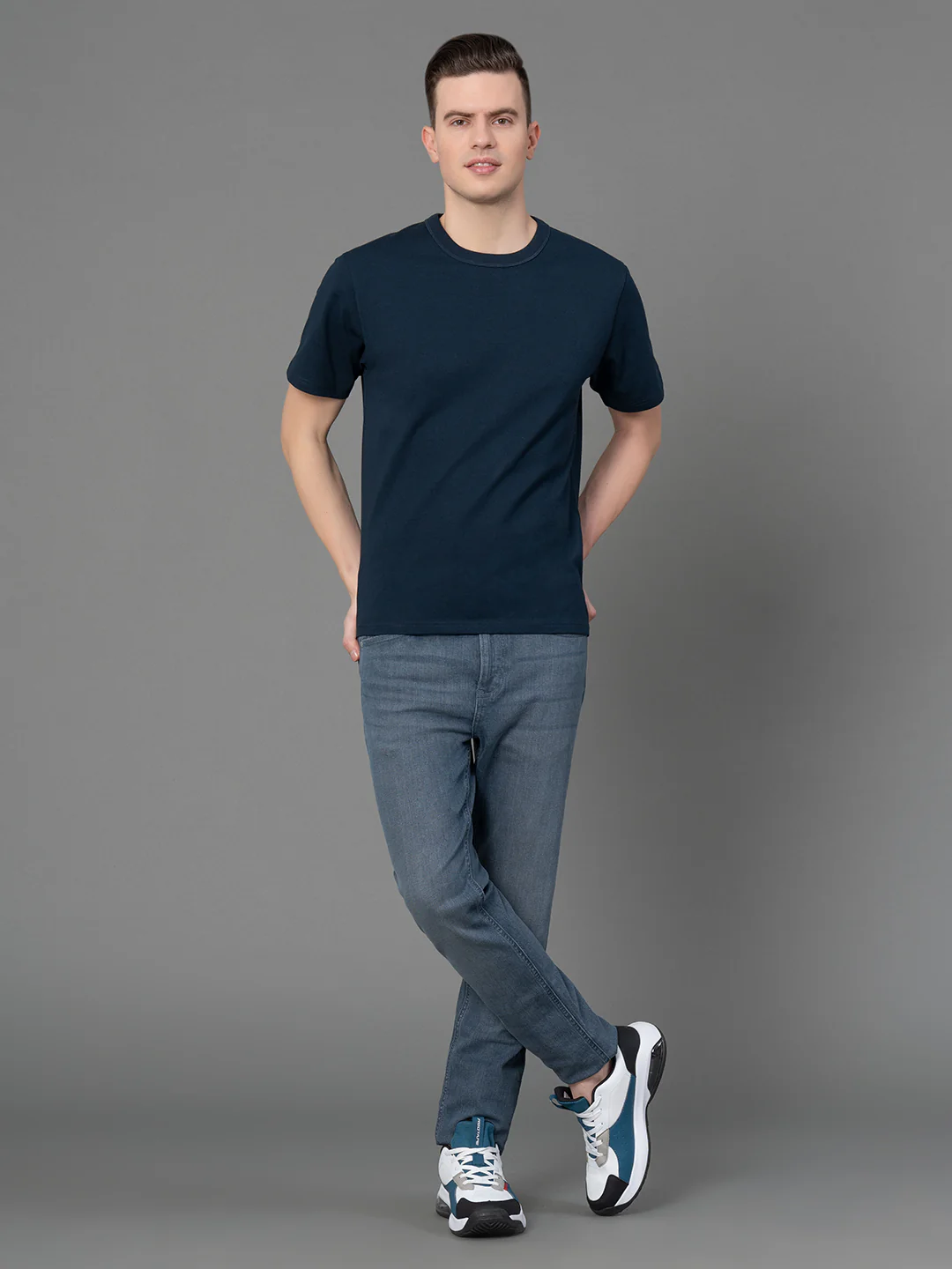 Round Neck T-Shirt for Men - Image 5