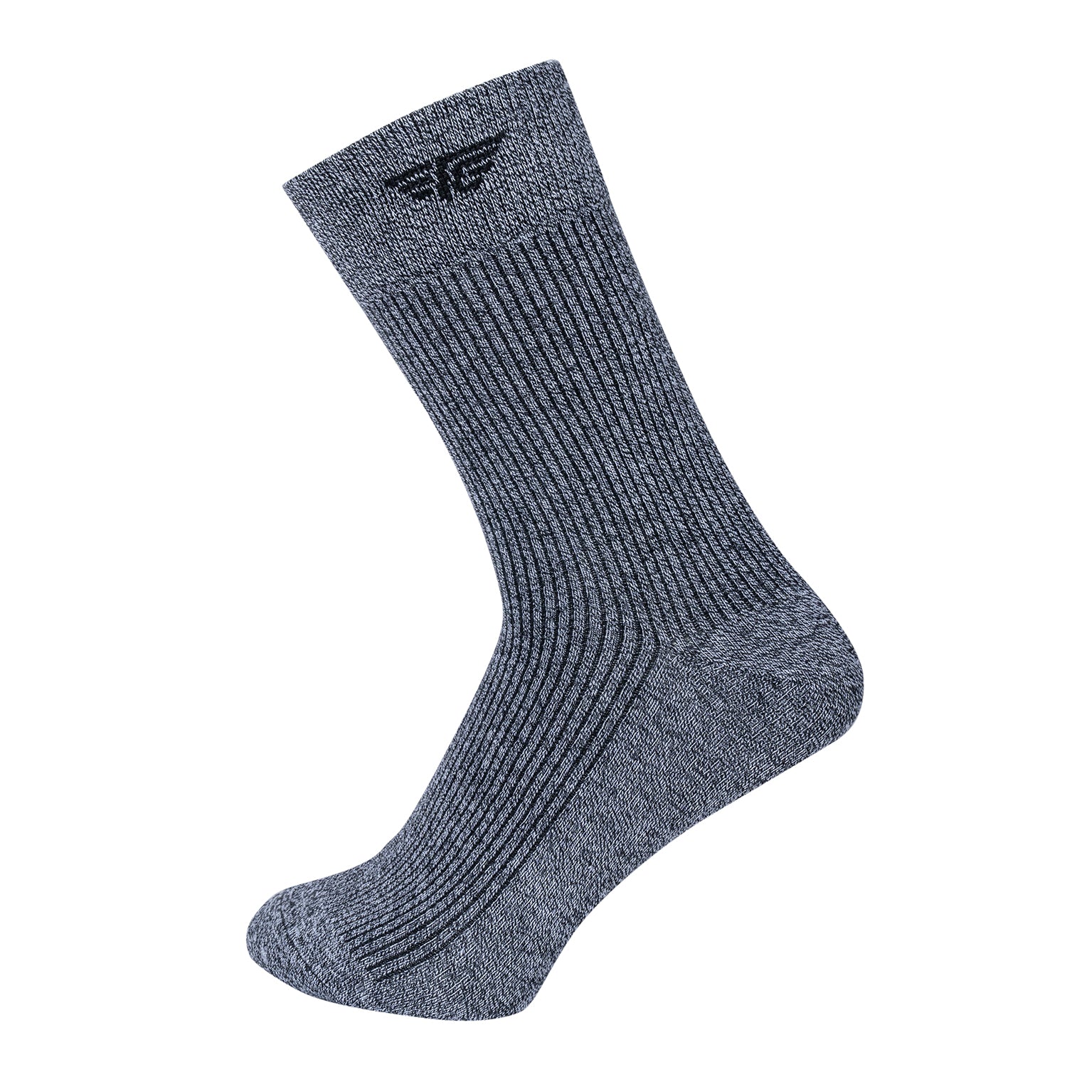 Melange Full Length Socks for Men | Pack of 3 - Image 5