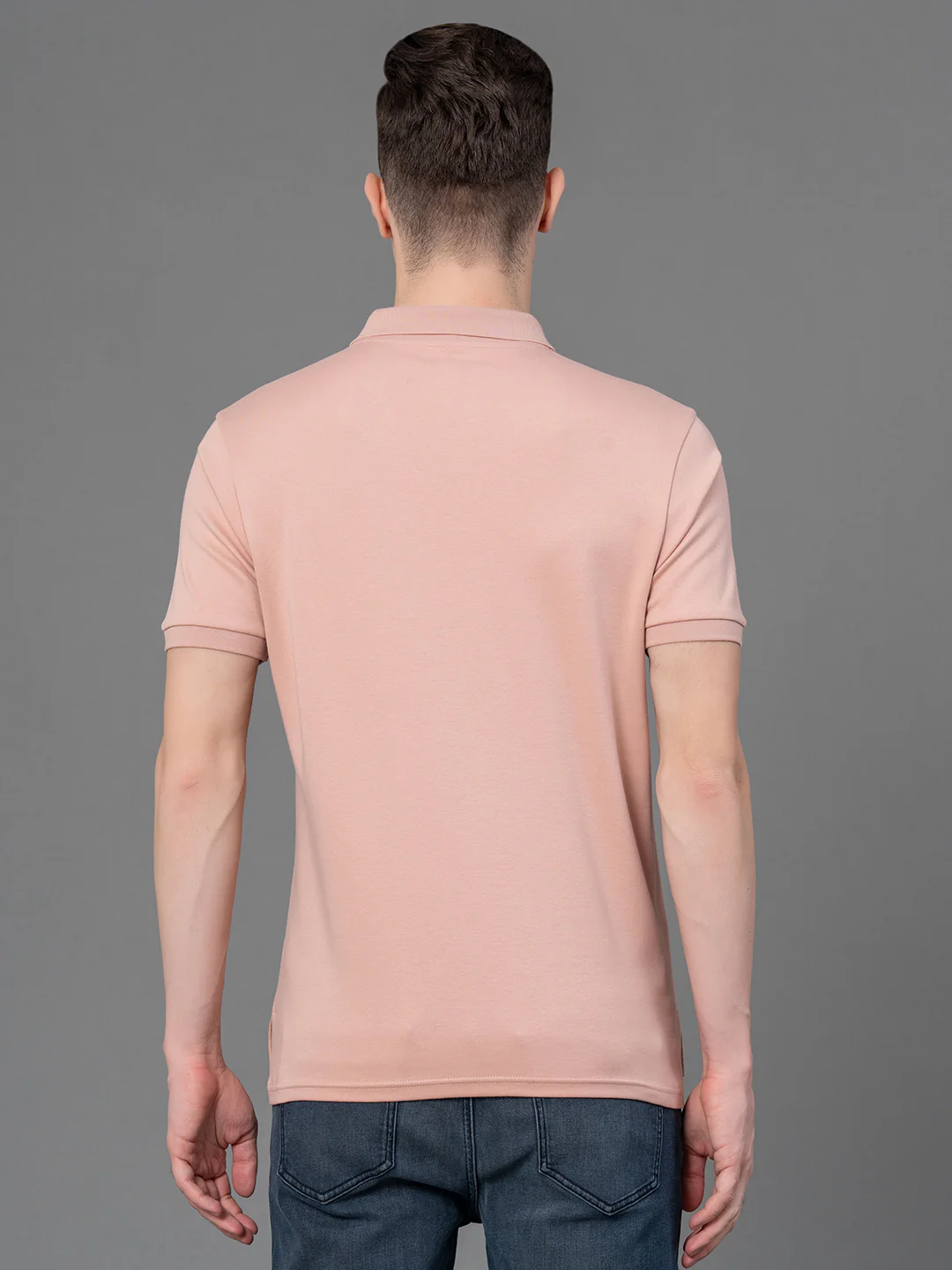 Satin Polo T-Shirt for Men - Image 3