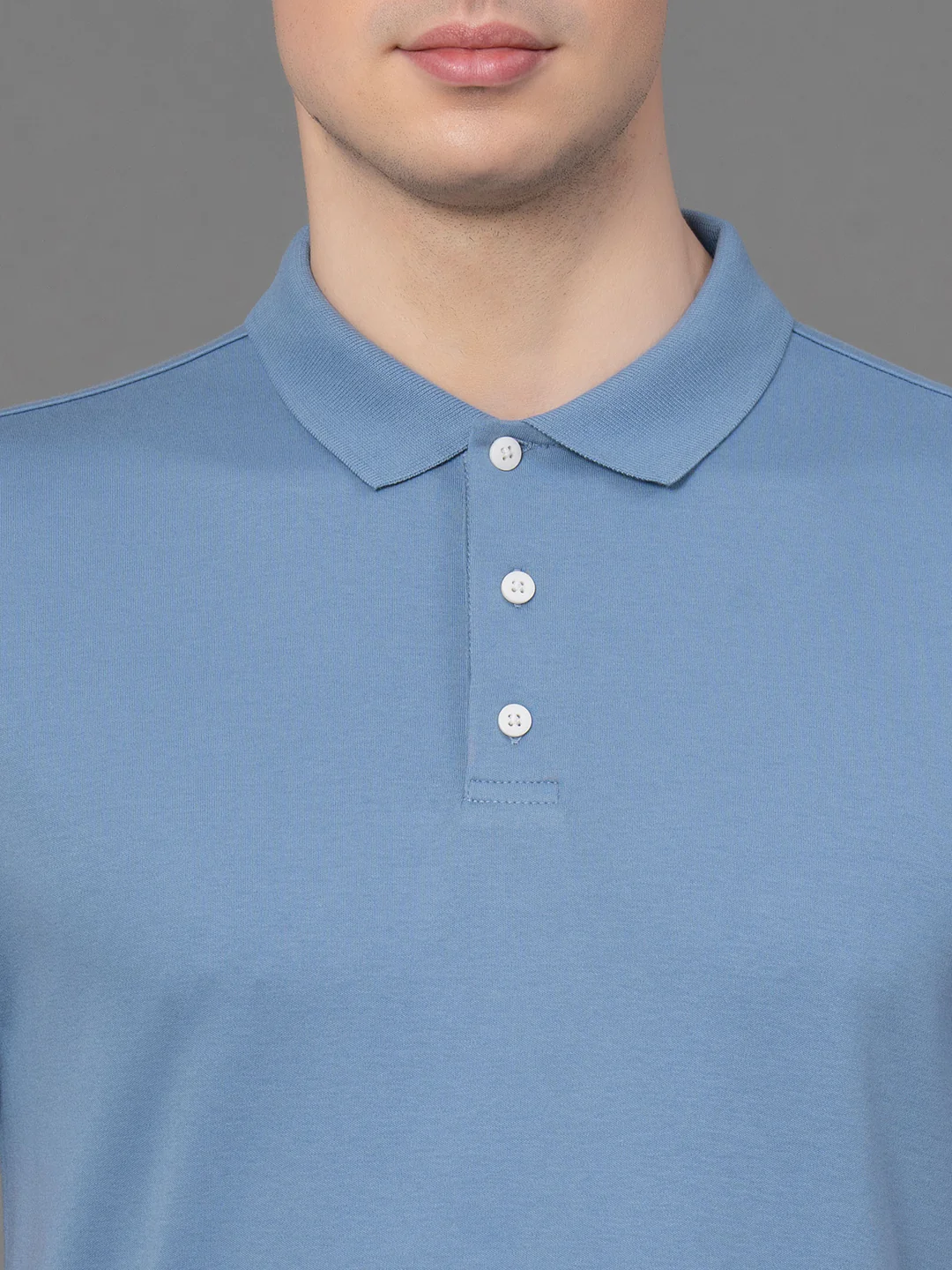 Satin Polo T-Shirt for Men - Image 4