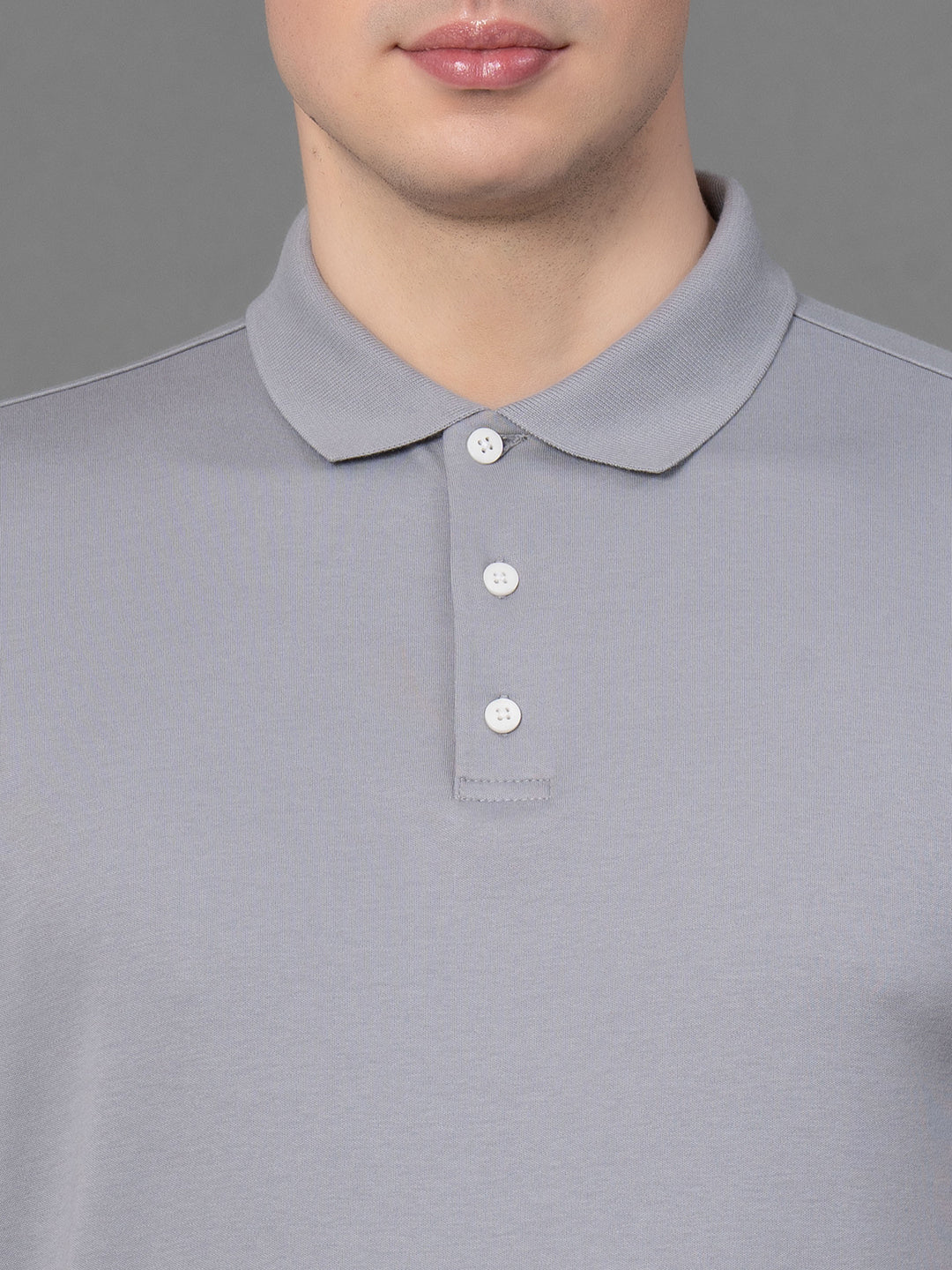Satin Polo T-Shirt for Men - Image 3