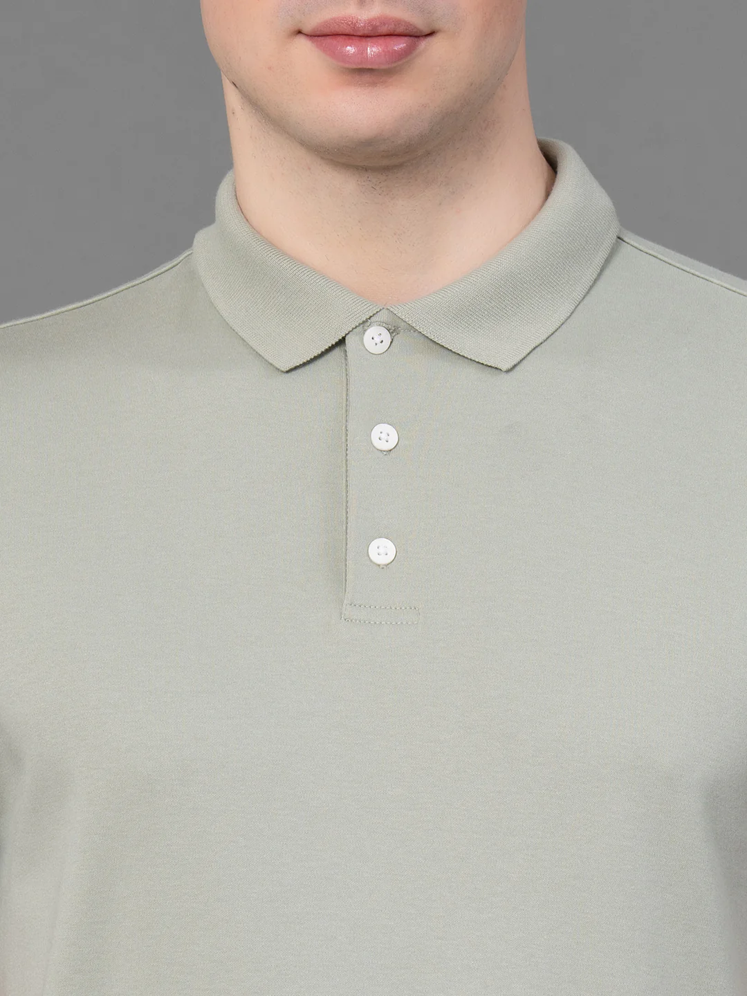 Satin Polo T-Shirt for Men - Image 4