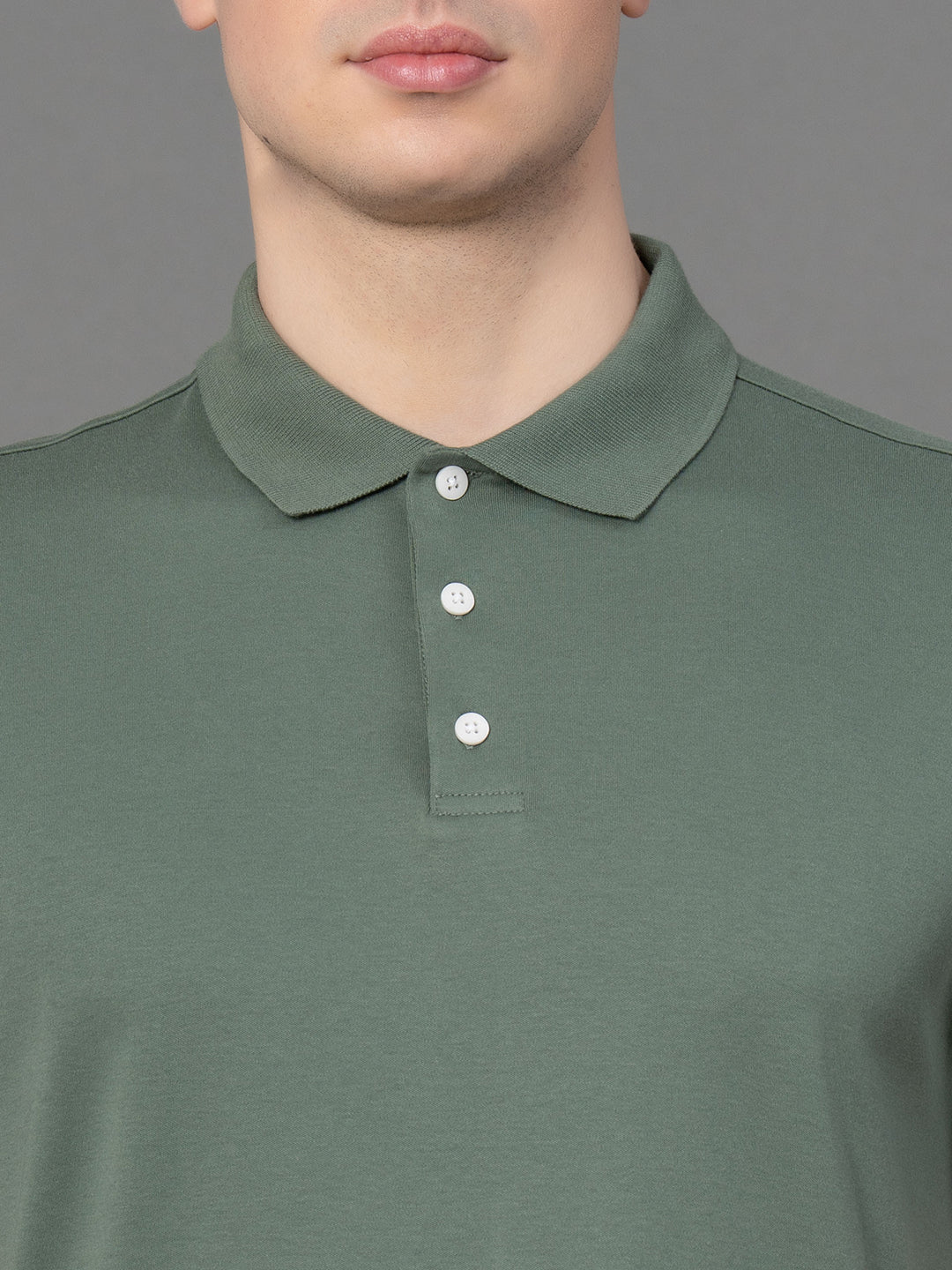 Satin Polo T-Shirt for Men - Image 4