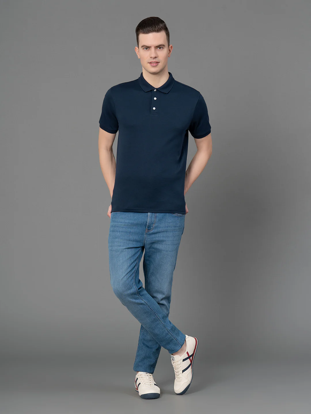 Satin Polo T-Shirt for Men - Image 5