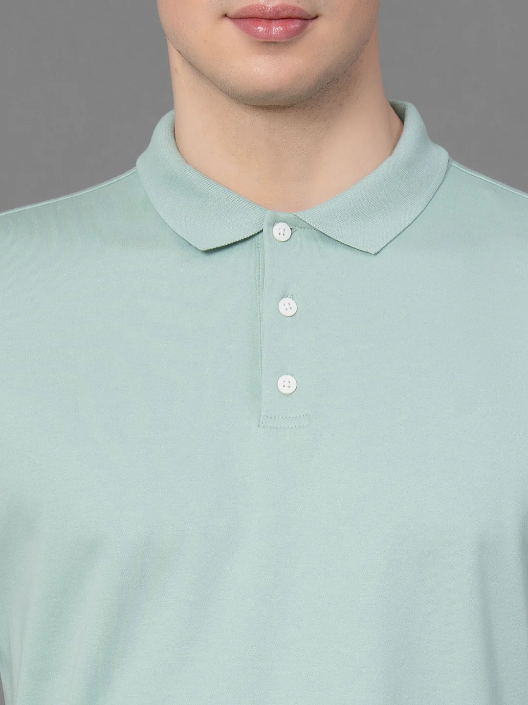 Satin Polo T-Shirt for Men - Image 4