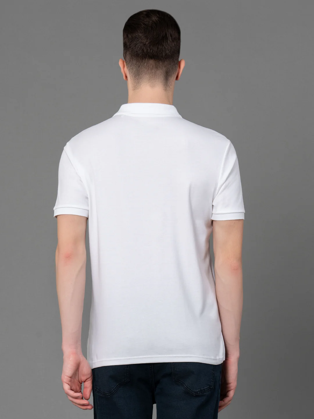 Satin Polo T-Shirt for Men - Image 4
