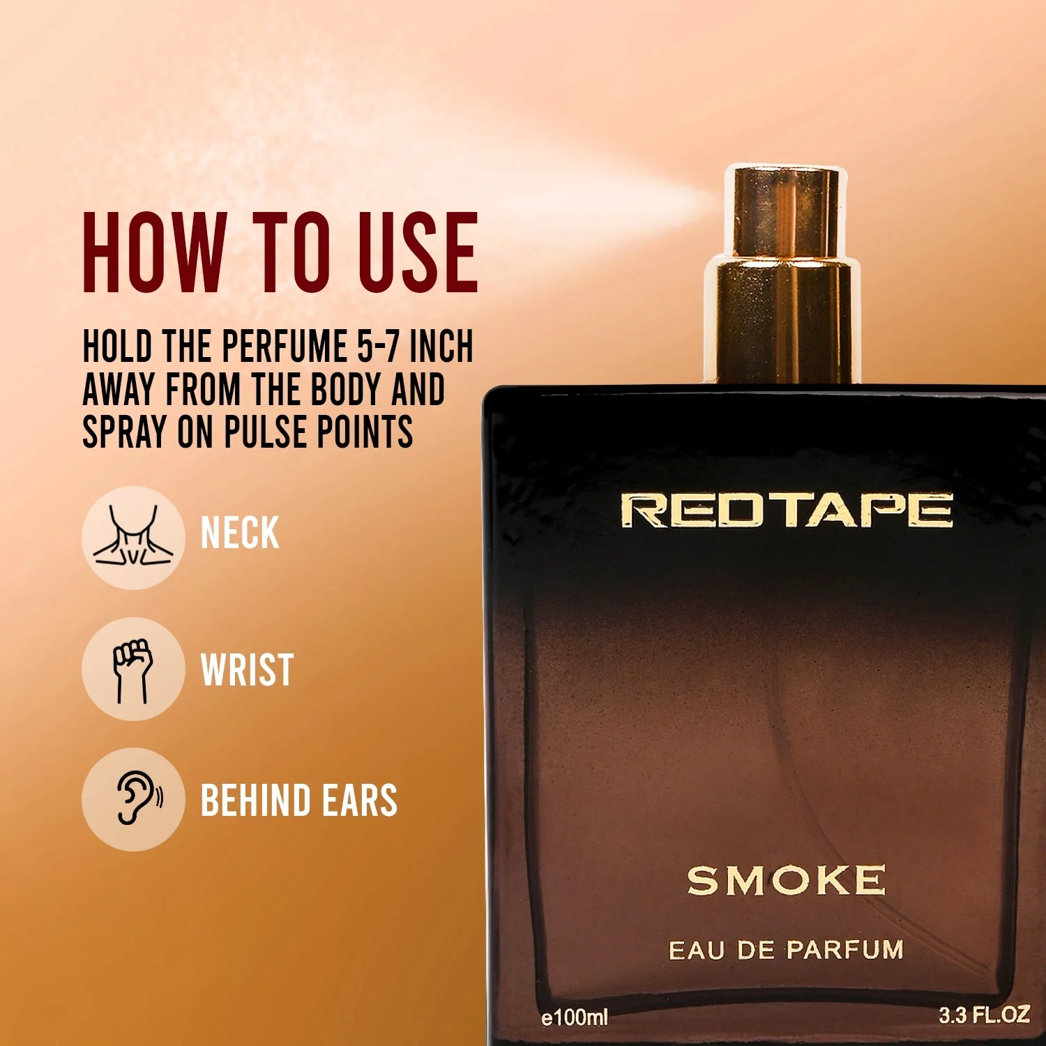 Smoke Eau De Parfum for Men 100ml - Image 3