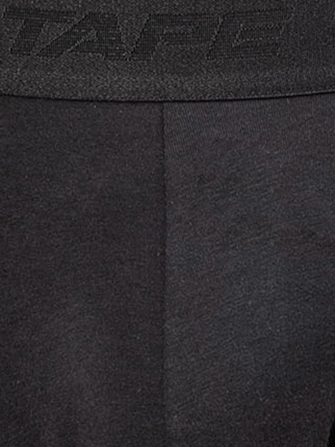 Solid Black V-Shape Brief for Men - Image 4