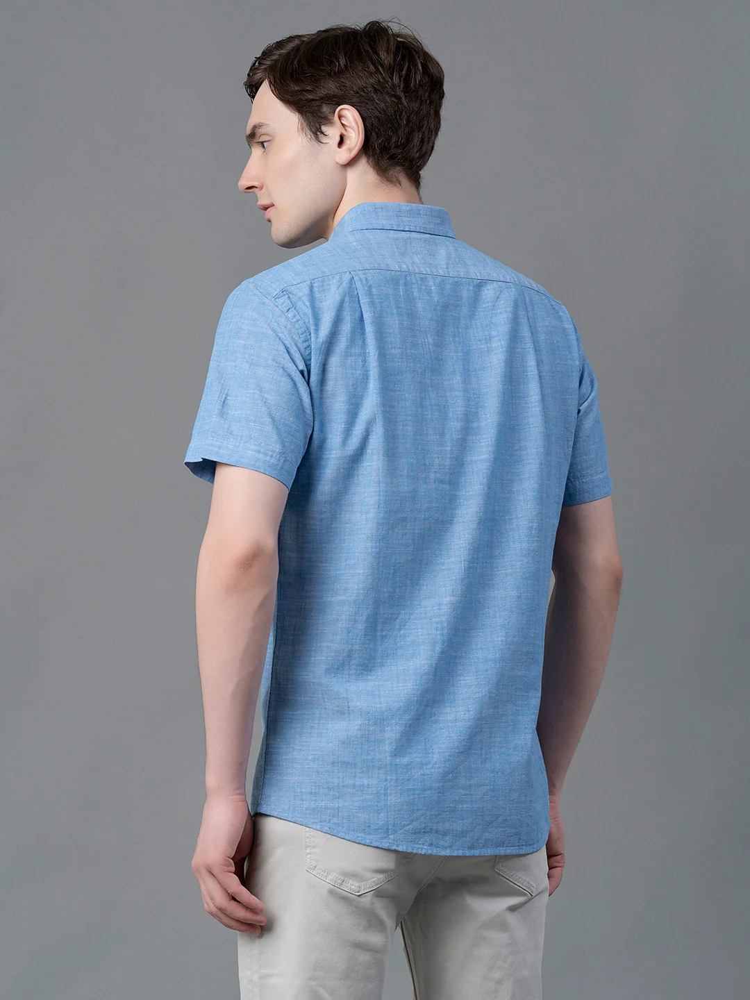 Solid Casual Shirt for Men - Image 3