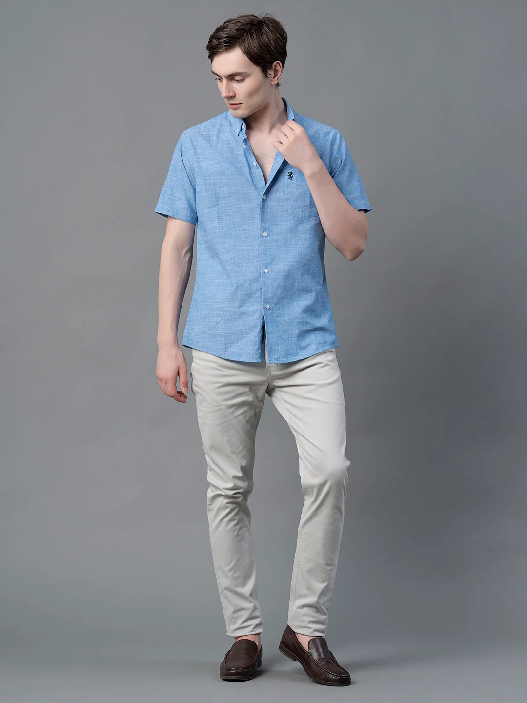Solid Casual Shirt for Men - Image 5