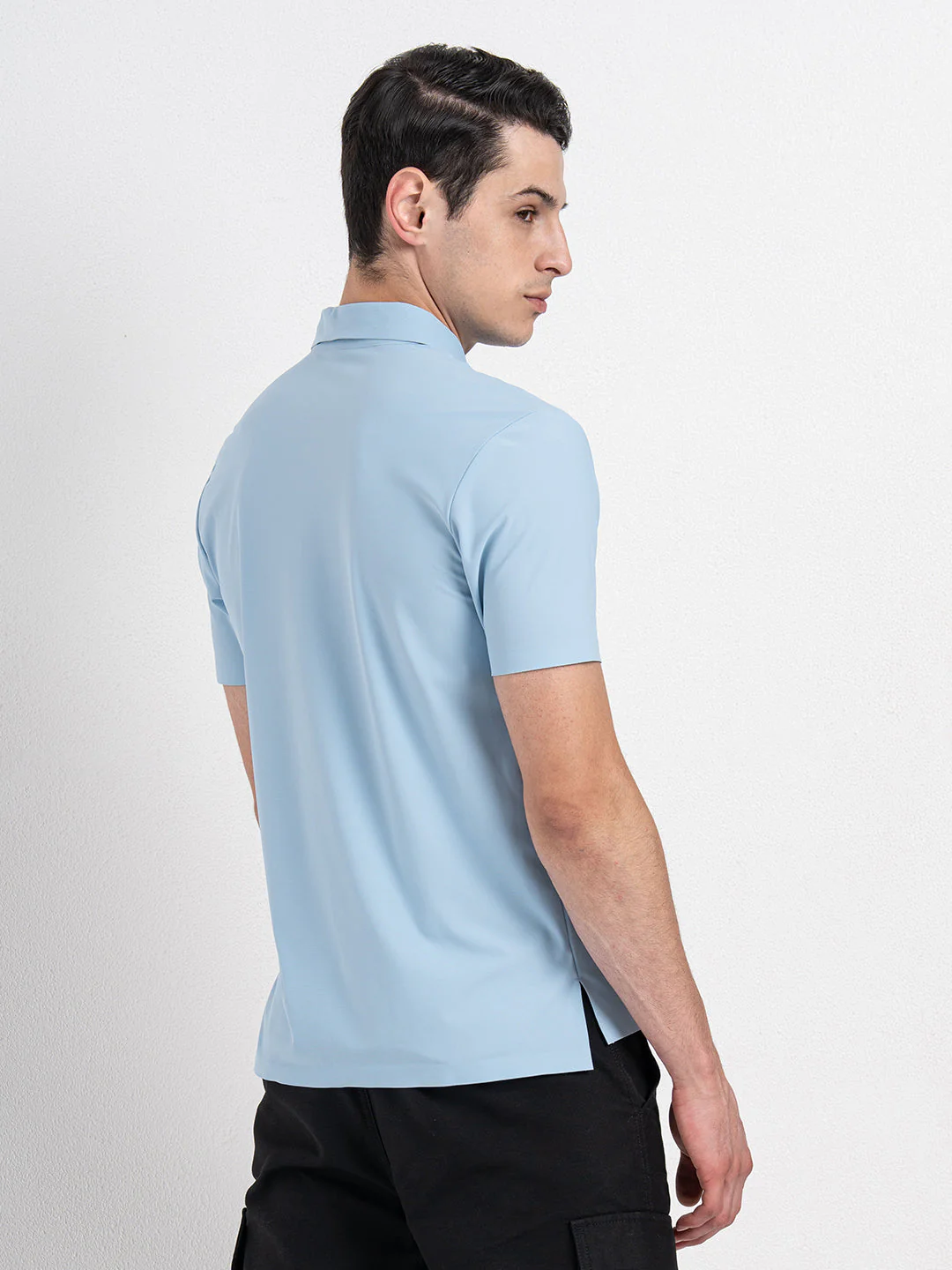 Solid Polo T-Shirt for Men - Image 5