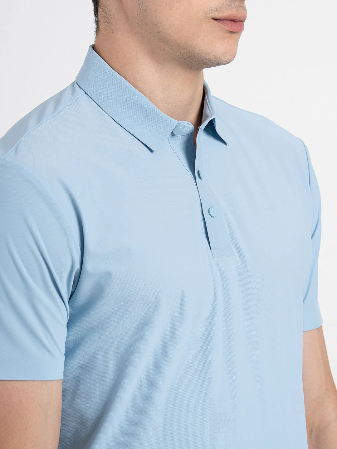 Solid Polo T-Shirt for Men - Image 6