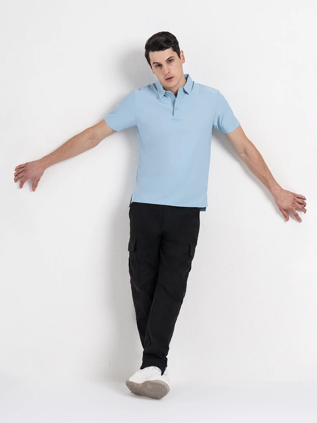 Solid Polo T-Shirt for Men - Image 7