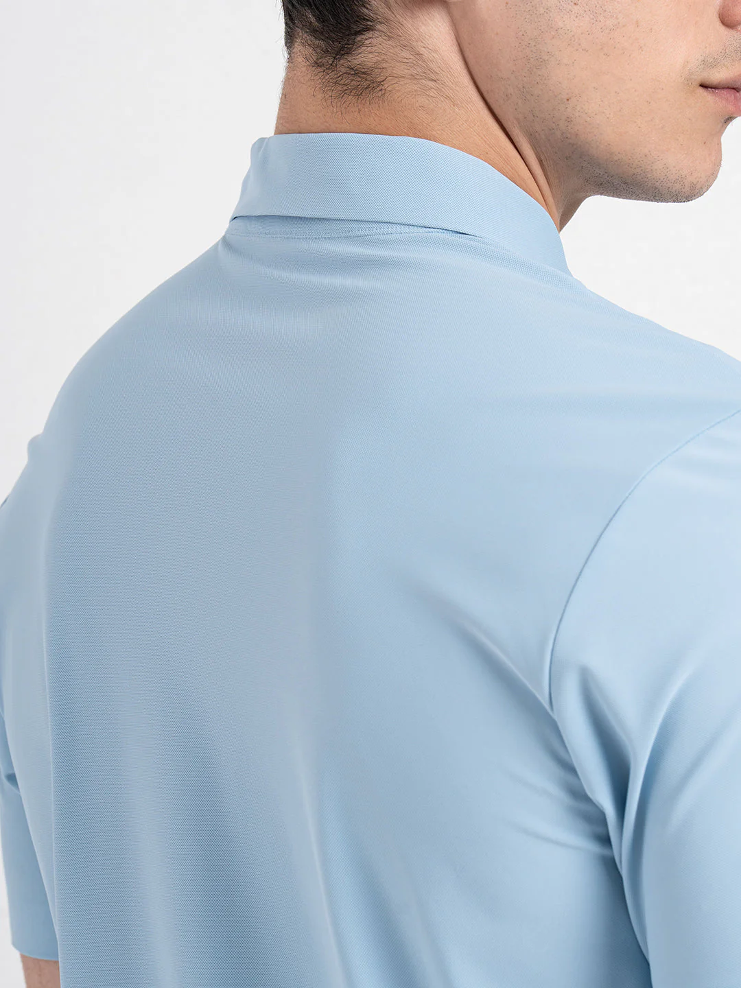 Solid Polo T-Shirt for Men - Image 8