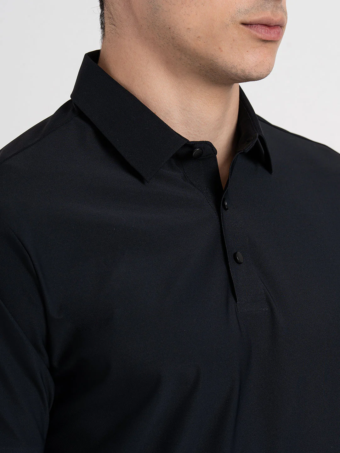 Solid Polo T-Shirt for Men - Image 6