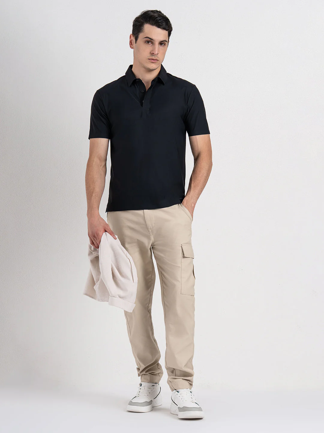 Solid Polo T-Shirt for Men - Image 7