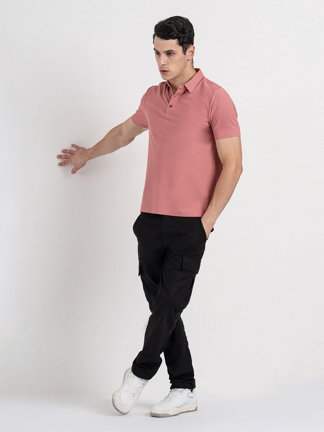 Solid Polo T-Shirt for Men - Image 7