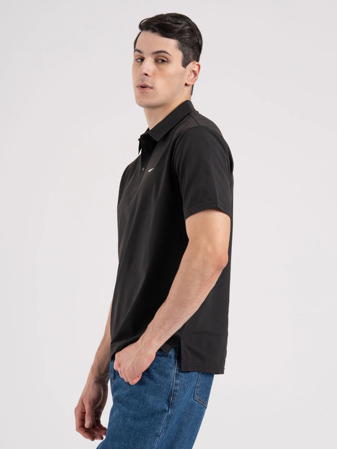 Solid Polo T-Shirt for Men - Image 4