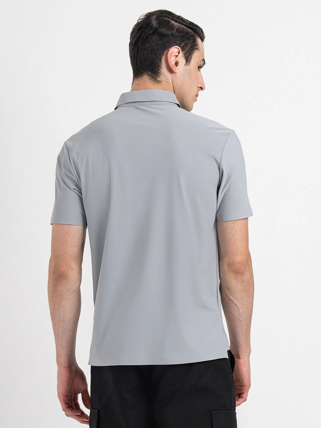Solid Polo T-Shirt for Men - Image 5