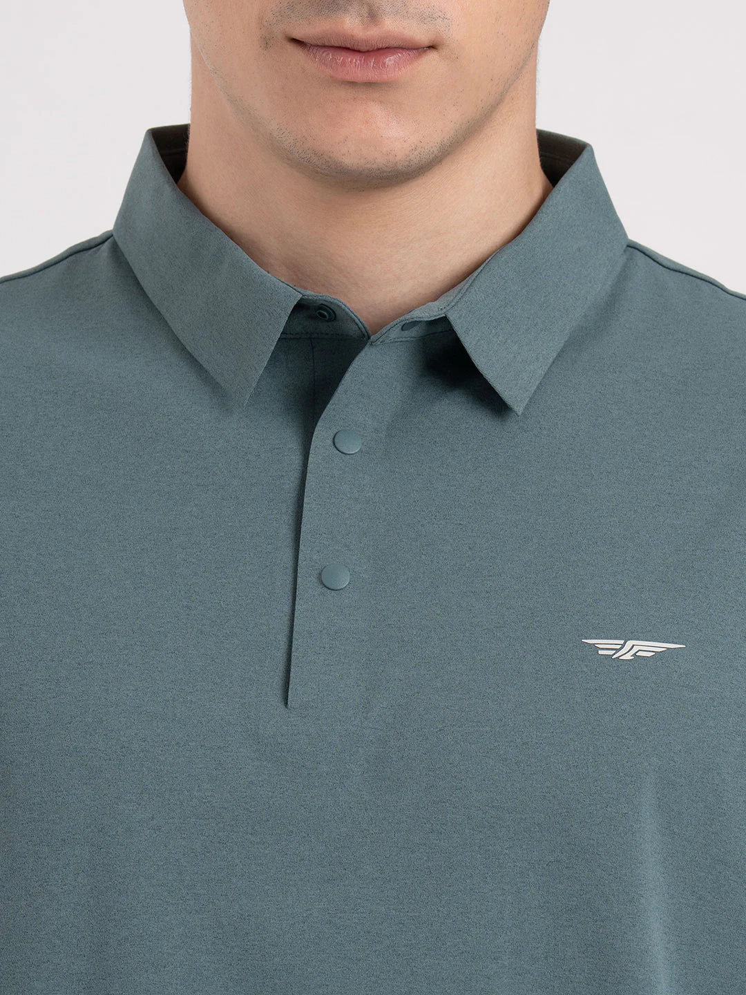 Solid Polo T-Shirt for Men - Image 4