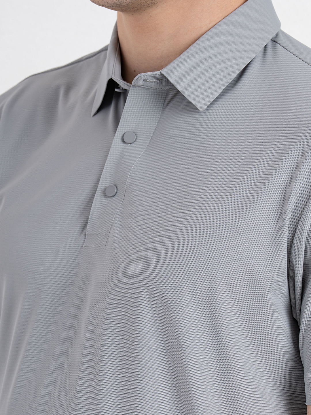 Solid Polo T-Shirt for Men - Image 6