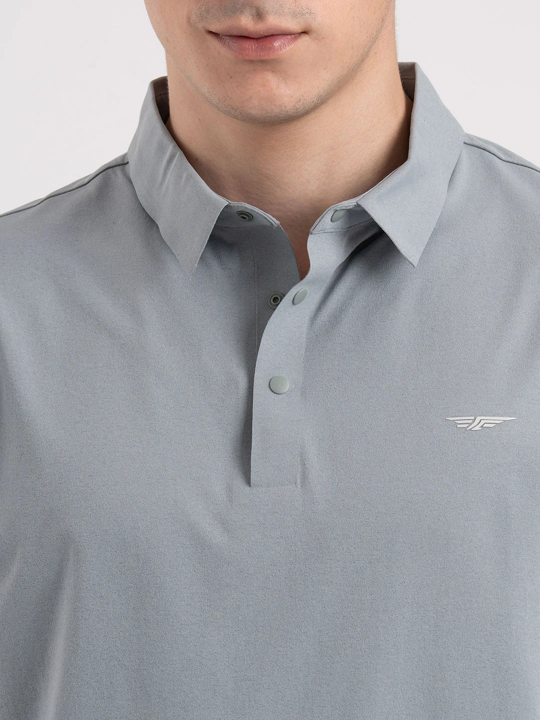 Solid Polo T-Shirt for Men - Image 4