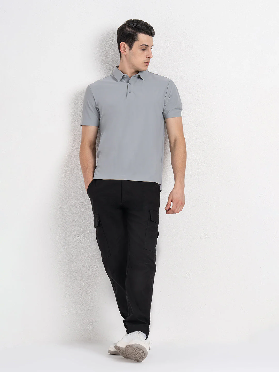 Solid Polo T-Shirt for Men - Image 7