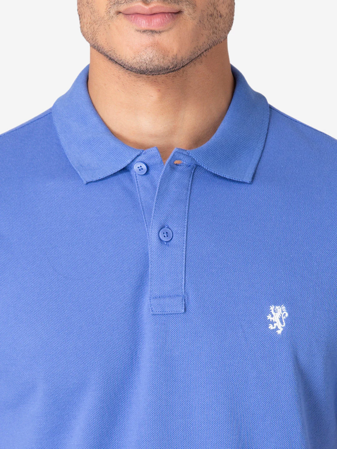 Solid Polo T-Shirt for Men - Image 4