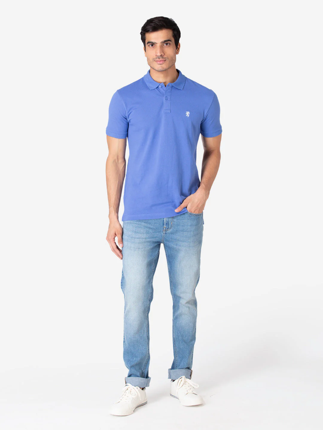 Solid Polo T-Shirt for Men - Image 5