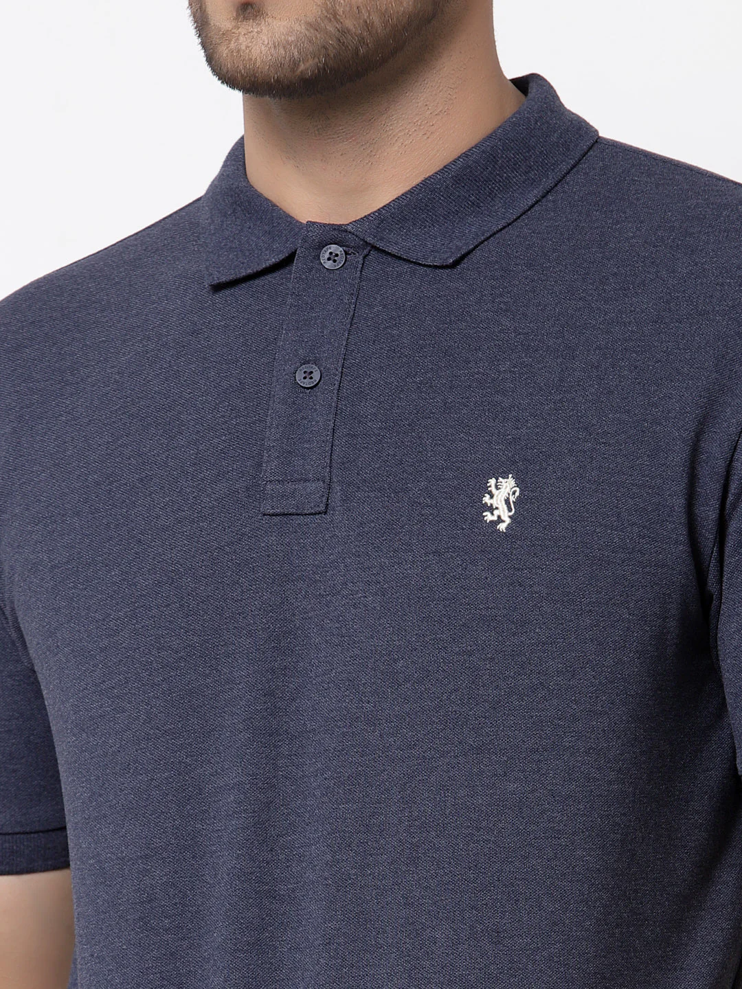 Solid Polo T-Shirt for Men - Image 4