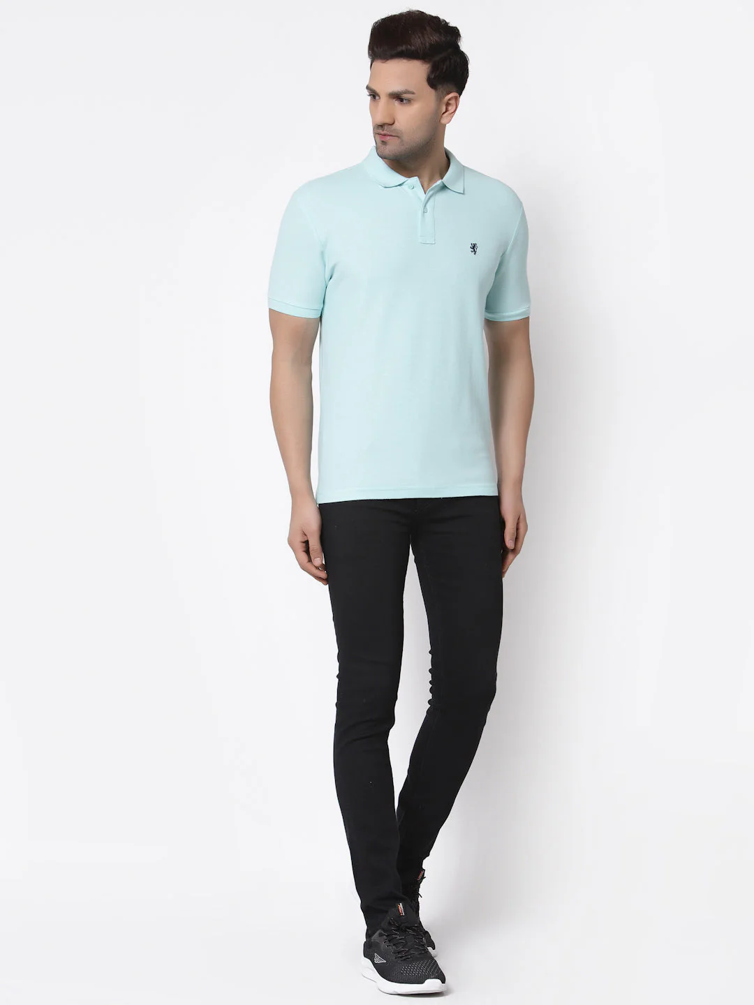 Solid Polo T-Shirt for Men - Image 5