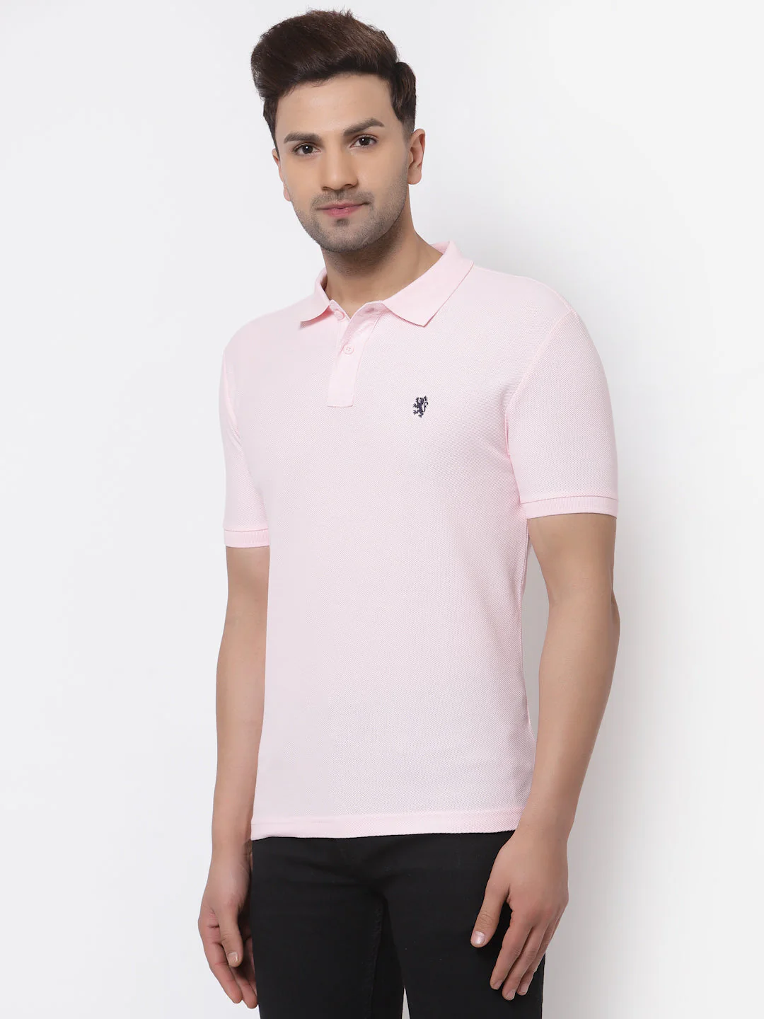 Solid Polo T-Shirt for Men - Image 2