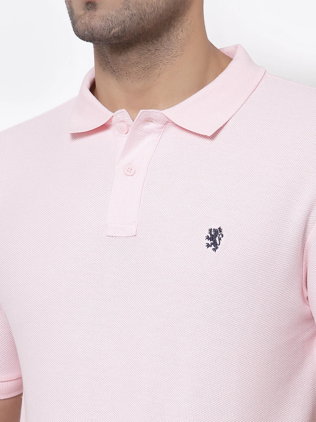 Solid Polo T-Shirt for Men - Image 4